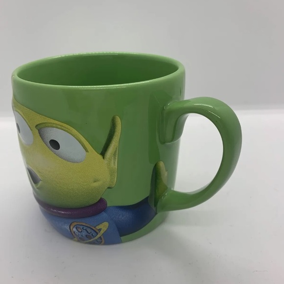 Disney Store Toy Story Aliens Green Men Coffee Mug 'OOOOO' Used Condition - Picture 10 of 15